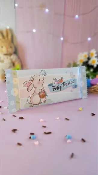 Barra de Chocolate 90 Gr - Páscoa