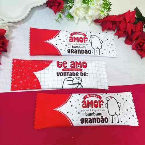 Barra de Chocolate 90g- Dia dos Namorados