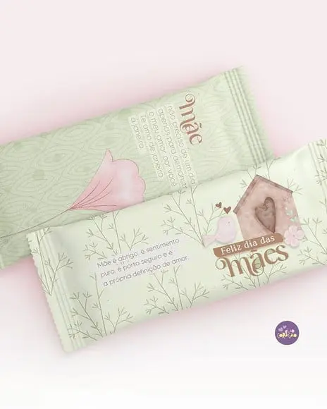 Barra de Chocolate 90g- Dia das Mães