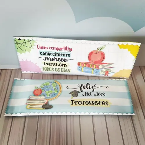 Barra de Chocolate 90g- Dia dos Professores
