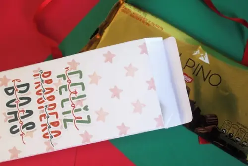 Barra de Chocolate 90g- Feliz Natal