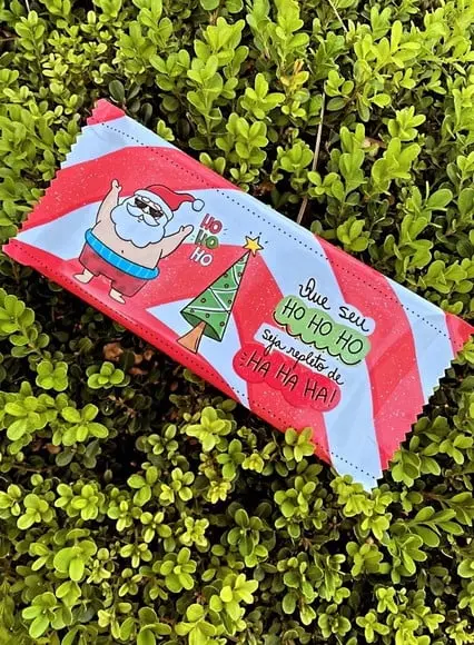 Barra de Chocolate 90g- Natal