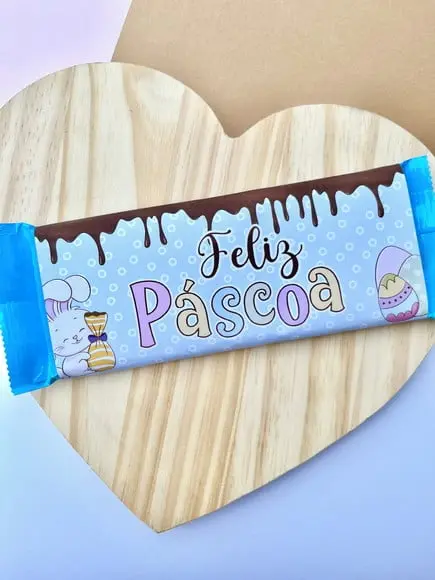 Barra de Chocolate 90g- Páscoa