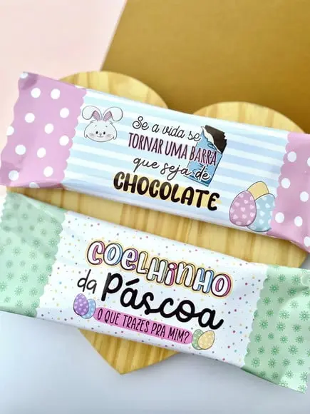 Barra de Chocolate 90g- Páscoa