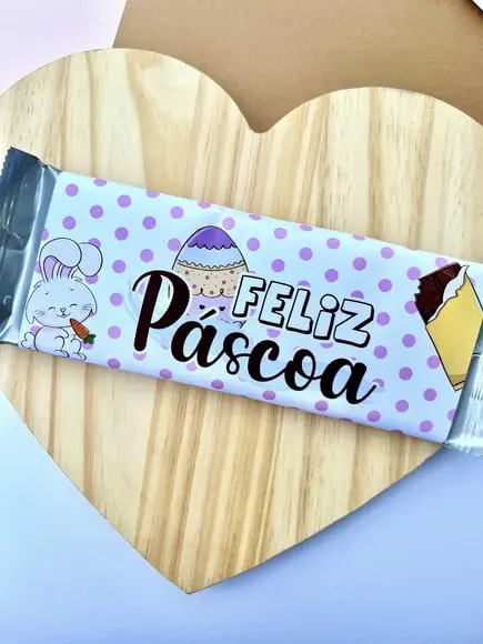 Barra de Chocolate 90g- Páscoa