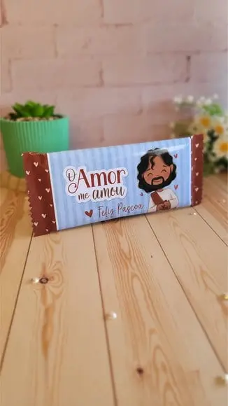 Barra de Chocolate 90g- Páscoa