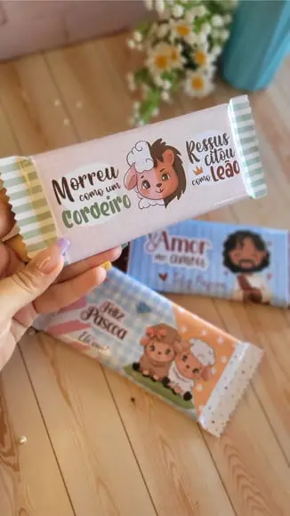 Barra de Chocolate 90g- Páscoa