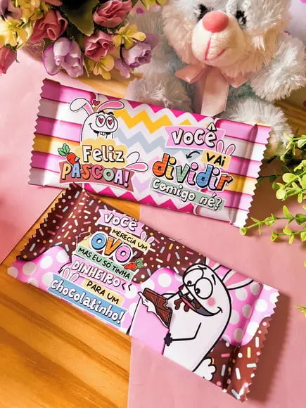Barra de Chocolate 90g- Páscoa