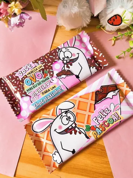 Barra de Chocolate 90g- Páscoa