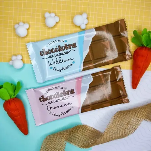 Barra de Chocolate 90g- Páscoa