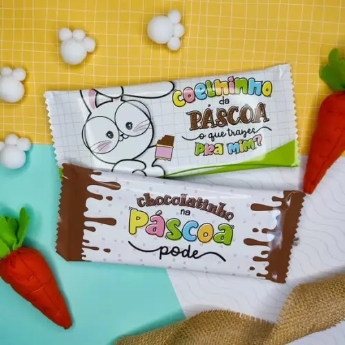 Barra de Chocolate 90g- Páscoa