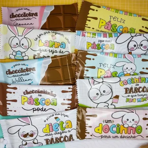 Barra de Chocolate 90g- Páscoa