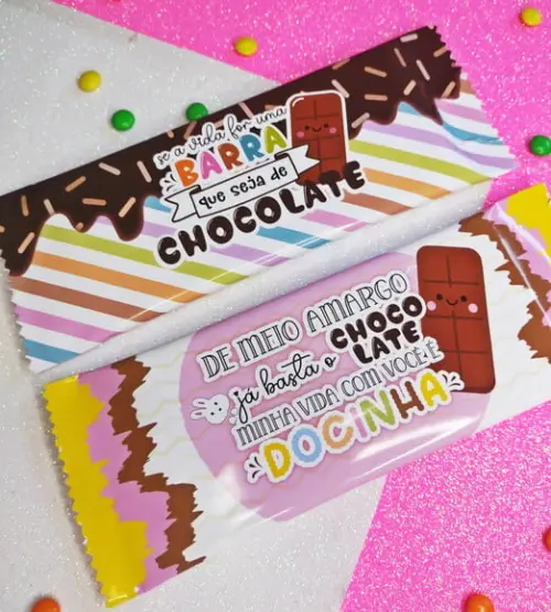 Barra de Chocolate 90g- Páscoa