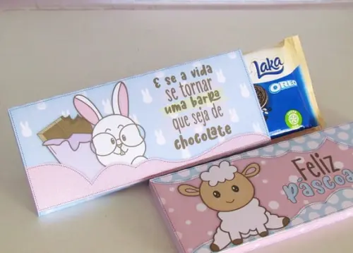 Barra de Chocolate 90g- Páscoa