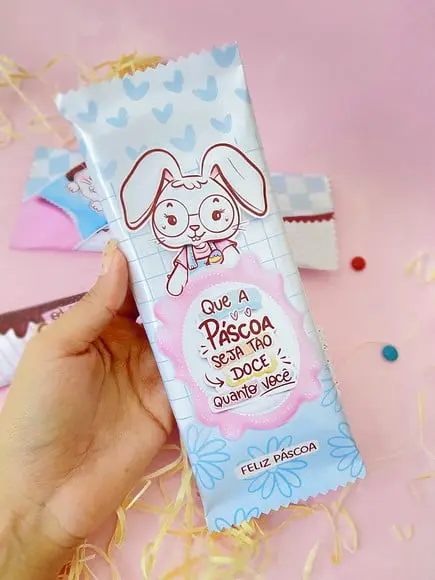 Barra de Chocolate 90g- Páscoa