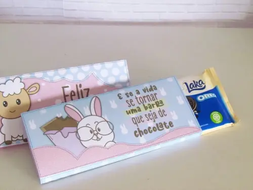 Barra de Chocolate 90g- Páscoa