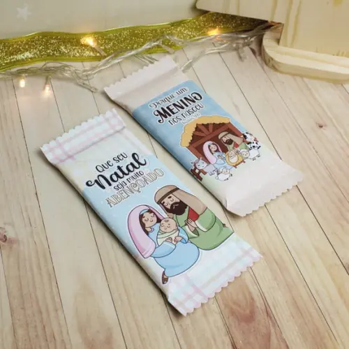 Barrinha de Chocolate 80g- Natal