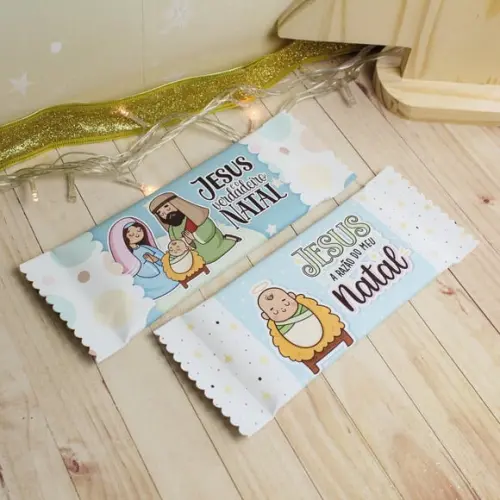 Barrinha de Chocolate 80g- Natal
