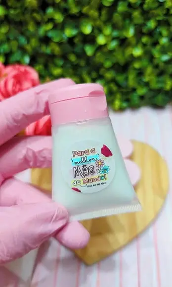 Bisnaga com Creme Hidratante- Dia das Mães