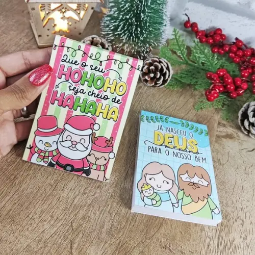 Bloquinho 10x7- Natal