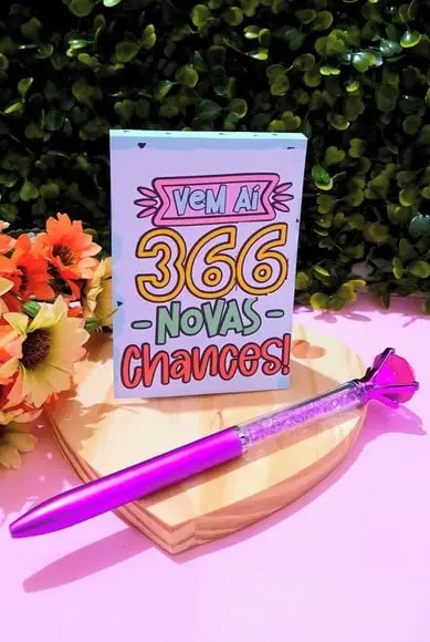 Bloquinho de Anotações com Caneta- Boas Festas