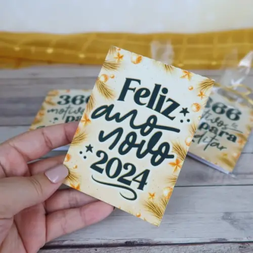 Bloquinho de Anotações- Ano Novo