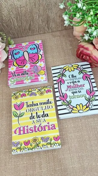 Bloquinho de Anotações- Dia da Mulher