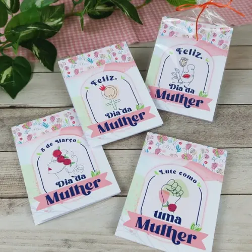 Bloquinho de Anotações- Dia da Mulher