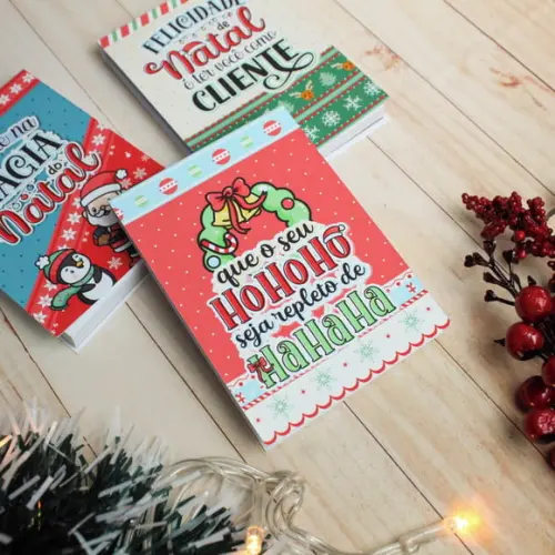 Bloquinho de Anotações- Natal