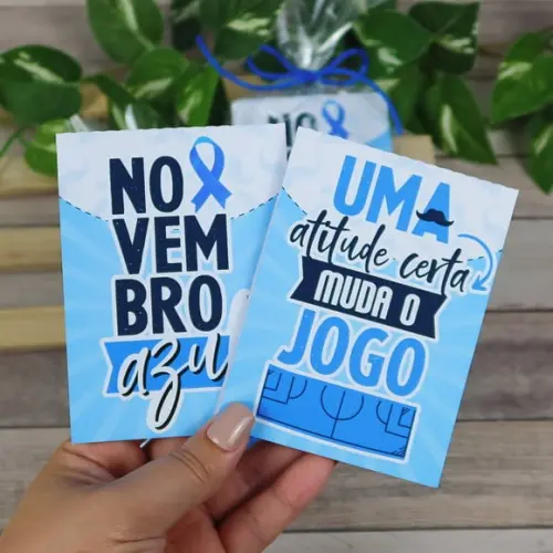 Bloquinho de Anotações- Novembro Azul