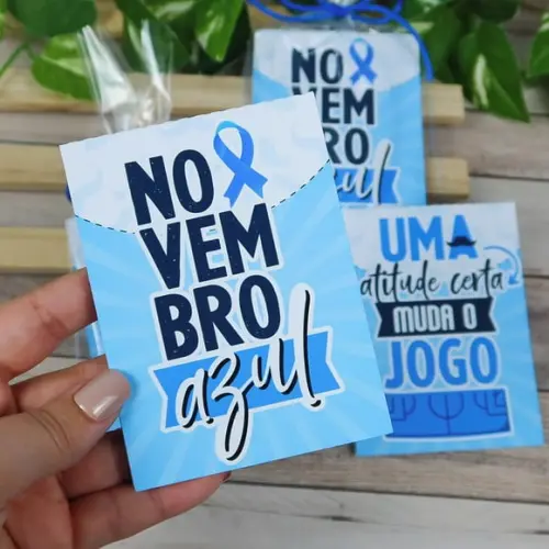 Bloquinho de Anotações- Novembro Azul