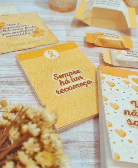Bloquinho de Anotações- Setembro Amarelo