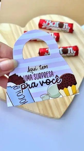 Bolsinha com 1 Batom- Páscoa