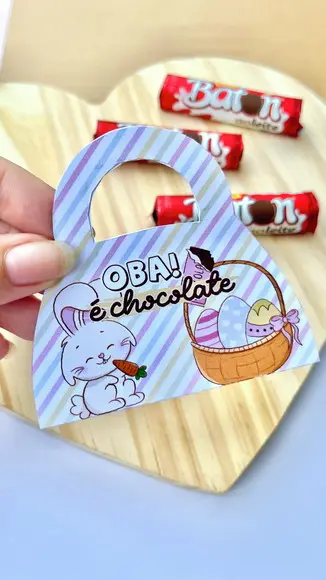 Bolsinha com 1 Batom- Páscoa