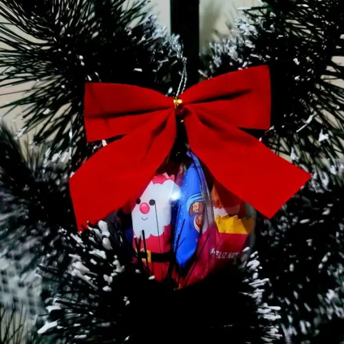 Bolinhas Natal com 6 Balas Personalizadas