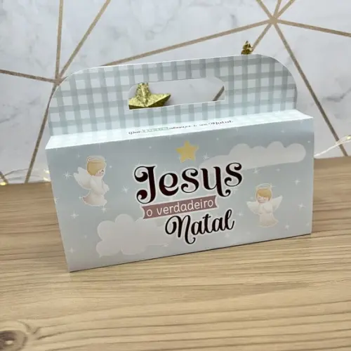 Caixa de Bombom (com Bombom)- Natal