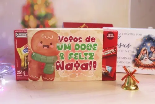Caixa de Bombom- Boas Festas