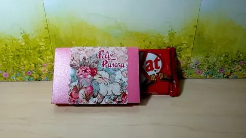 Caixinha com 1 KitKat- Páscoa