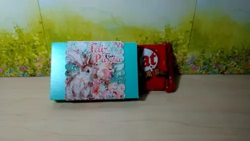 Caixinha com 1 KitKat- Páscoa