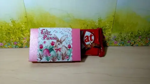 Caixinha com 1 KitKat- Páscoa
