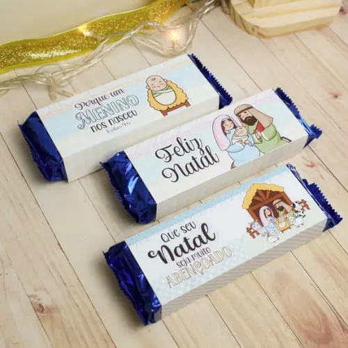 Caixinha com 16 Bis- Natal