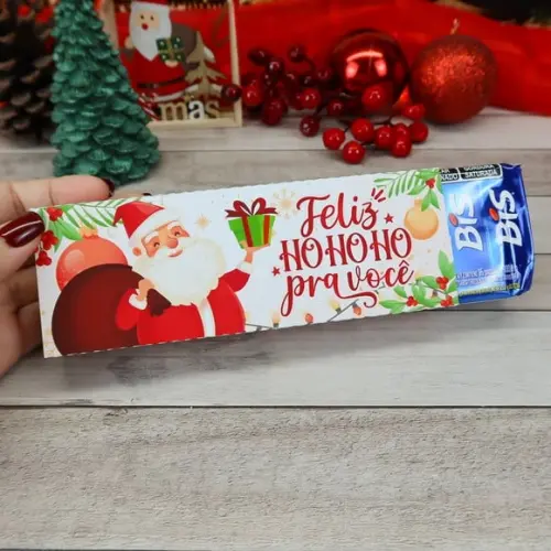 Caixinha com 16 Bis- Natal