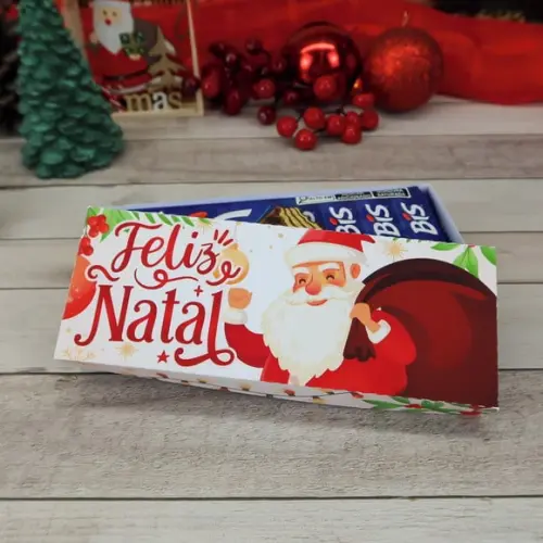 Caixinha com 16 Bis- Natal