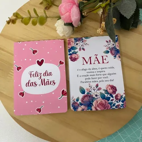 Caixinha com 2 Bis- Dia das Mães