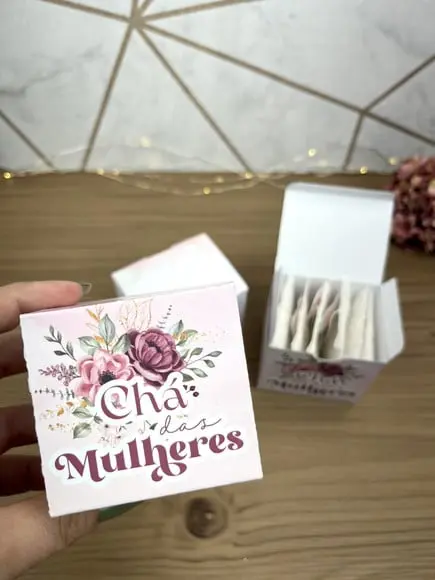 Caixinha com 6 Chás- Mulheres