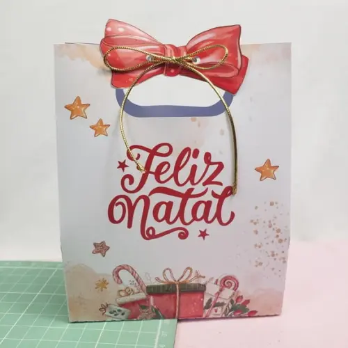 Caixinha com 6 Chocolates- Natal