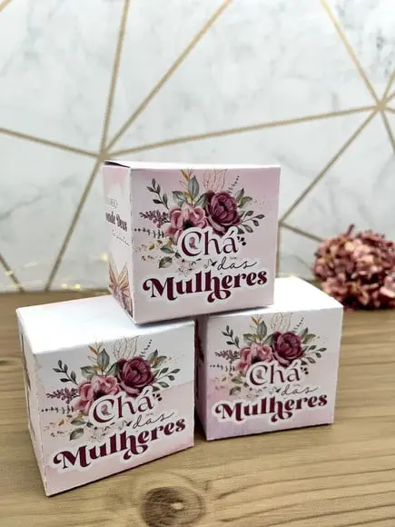 Caixinha com 6 Chás- Mulheres