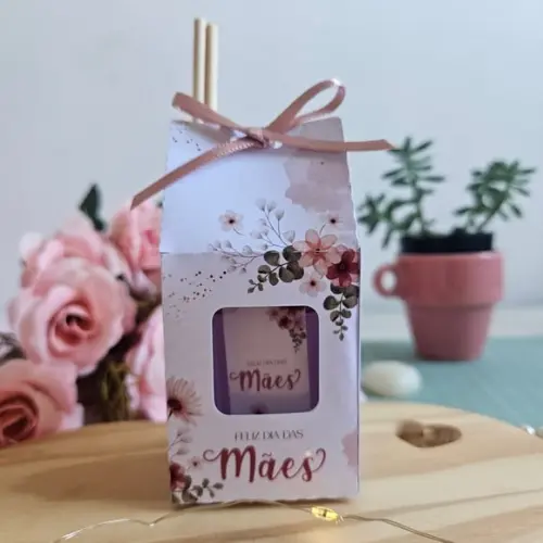 Caixinha com Aromatizador- Dia das Mães