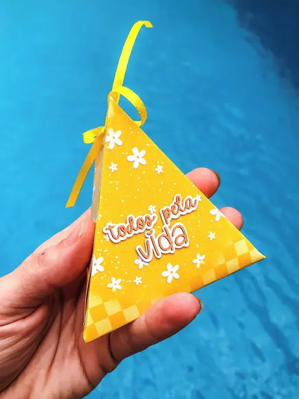 Caixinha com Balinha- Setembro Amarelo -leia Descrição!