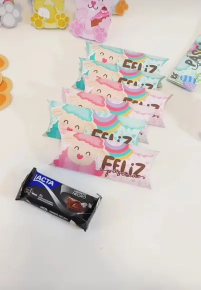 Caixinha com Barrinha de Chocolate 20 Gr - Páscoa